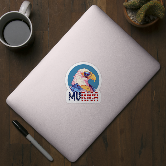 MURICA - Bald eagle number seven by mutu.stuff